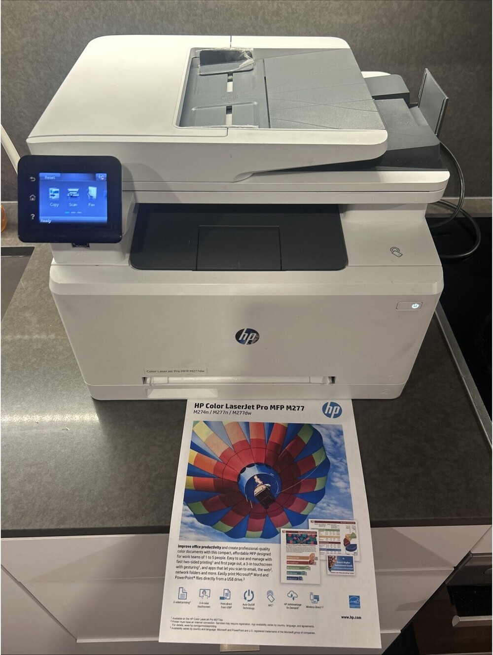 HP Color LaserJet Pro MFP M277dw All-in-One Color Laser Printer 3.9k print Count